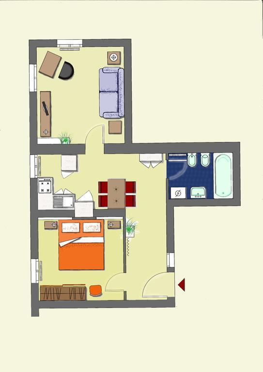 Appartamento Al Ghetto Vecchio Venetië Kamer foto